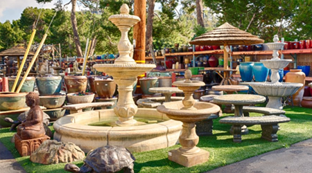 San Diego decorative fountain collection