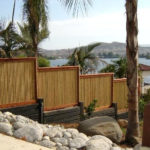 bamboo outdoor privacy fence