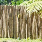 Eucalyptus pole fencing