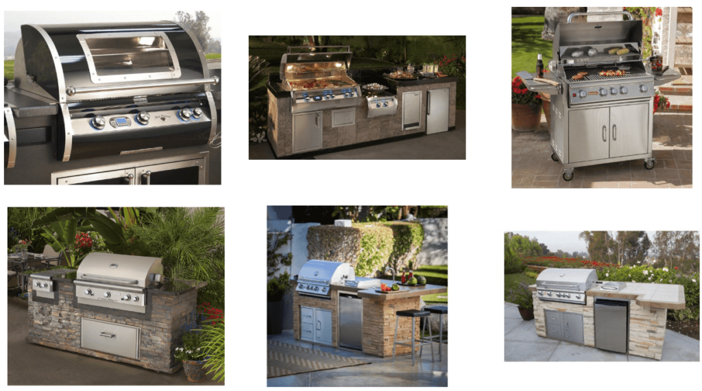 Outdoor BBQ Grills in San Diego Backyard XScapes